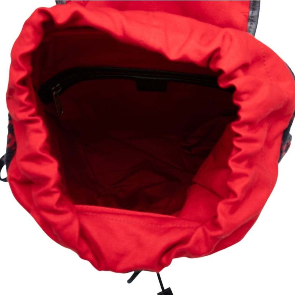 GUCCI Red Leather Backpack - Picture 4 of 7